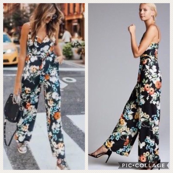 yumi floral jumpsuit